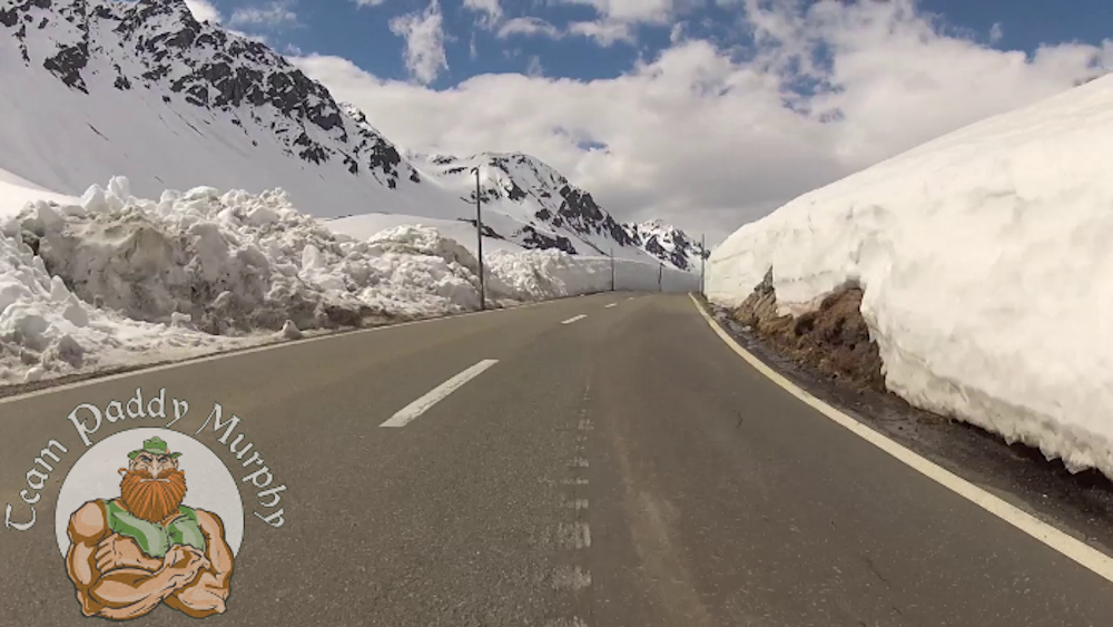 Snow on Fluela Pass