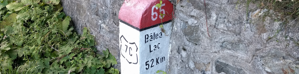 Paddy Murphy on the Transfăgărășan Highway